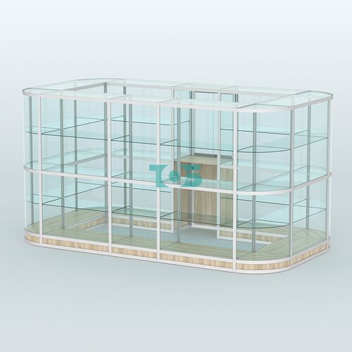 Павильон из профиля островной №4г