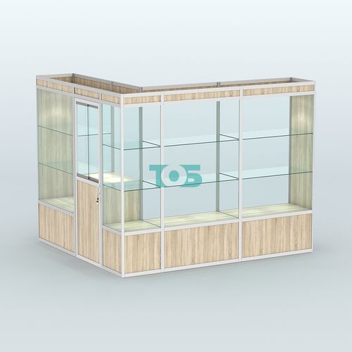 Павильон из профиля угловой №1а (5,5 кв.м)