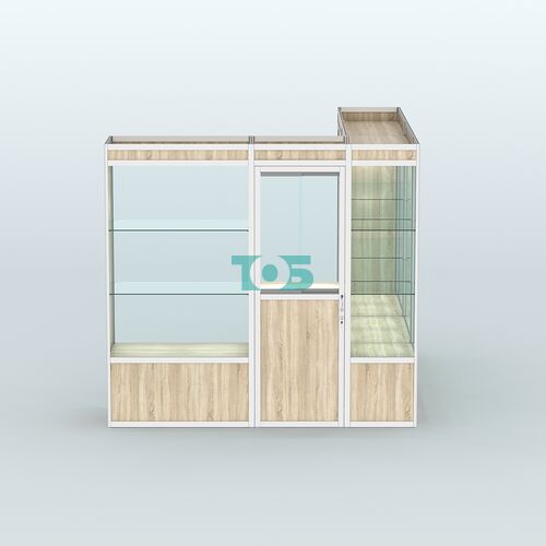 Павильон из профиля угловой №1а (5,5 кв.м)