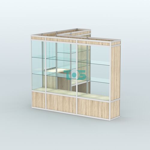 Павильон из профиля угловой №1а (5,5 кв.м)