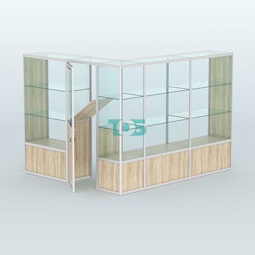 Павильон из профиля угловой №1б (5,5 кв.м)