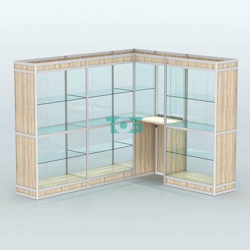 Павильон из профиля угловой №1в (5,5 кв.м)