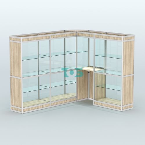 Павильон из профиля угловой №2в (5,5 кв.м)