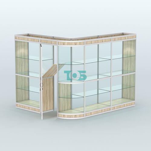 Павильон из профиля угловой №2в (5,5 кв.м)