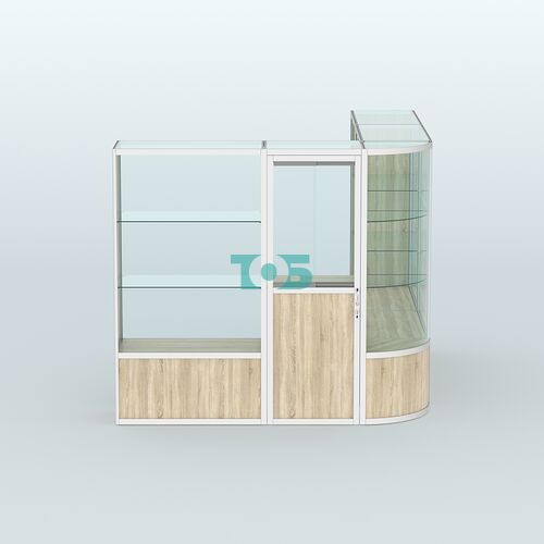 Павильон из профиля угловой №2б (5,5 кв.м)