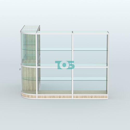 Павильон из профиля угловой №2г (5,5 кв.м)