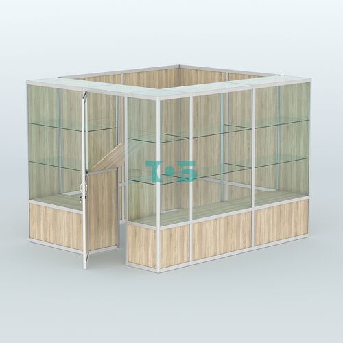 Павильон из профиля угловой №4б (5,5 кв.м)