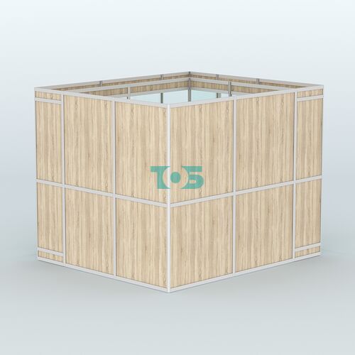 Павильон из профиля угловой №4в (5,5 кв.м)