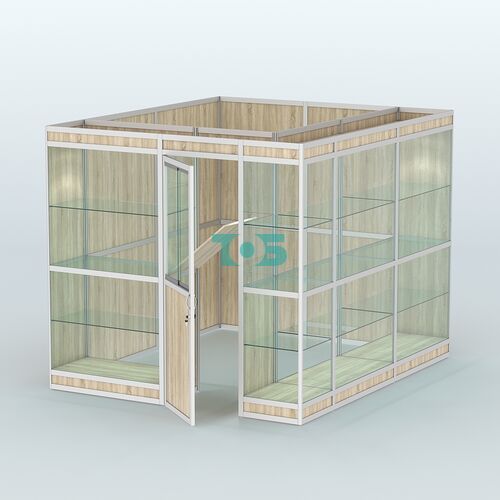 Павильон из профиля угловой №4в (5,5 кв.м)