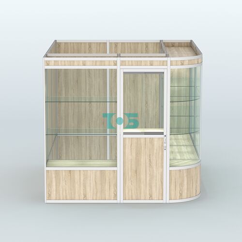 Павильон из профиля угловой №5а (5,5 кв.м)