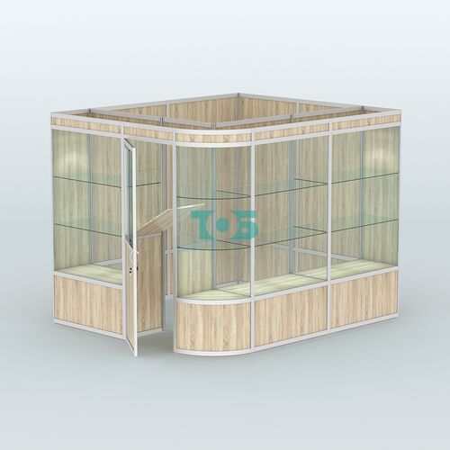 Павильон из профиля угловой №5а (5,5 кв.м)