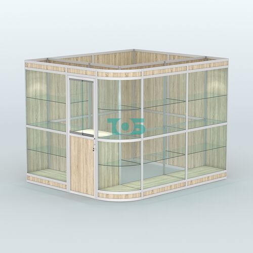 Павильон из профиля угловой №5в (5,5 кв.м)