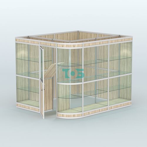 Павильон из профиля угловой №5в (5,5 кв.м)