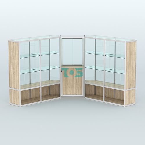 Павильон из профиля угловой №7б (9 кв.м)