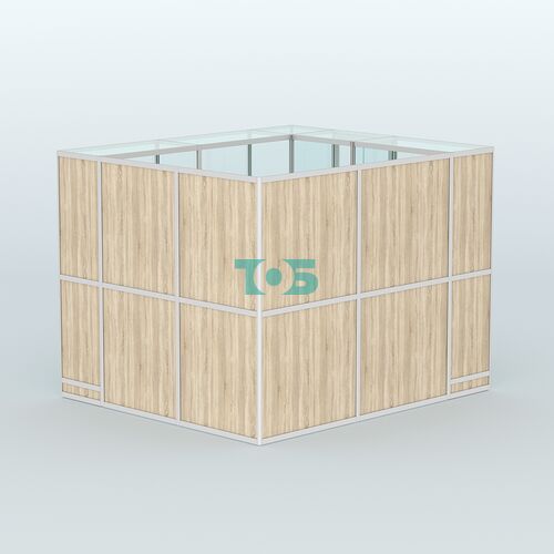 Павильон из профиля угловой №4г (5,5 кв.м)