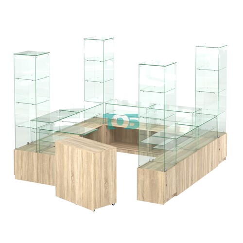 Павильон ИСТРА островной №1б (7, 29 кв.м)