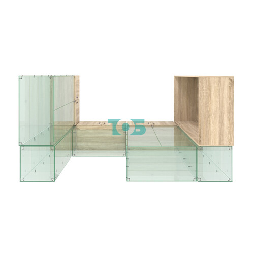 Павильон ИСТРА пристенный №4б (3, 64 кв.м)