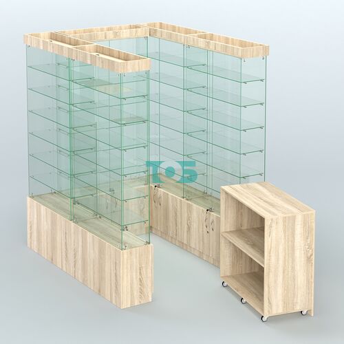 Павильон ИСТРА (глубина витрин-300мм) №1а (2, 70 кв.м)