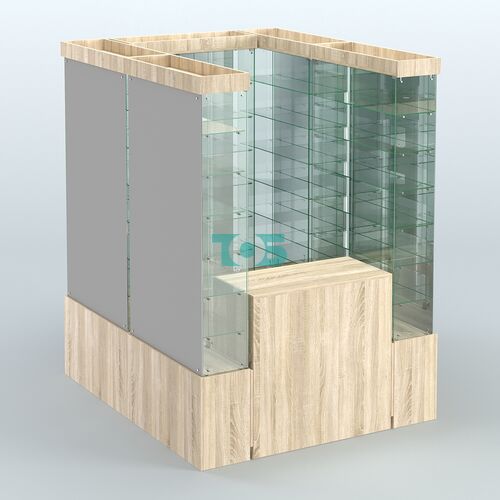 Павильон ИСТРА (глубина витрин-300мм) №1б (2, 70 кв.м)