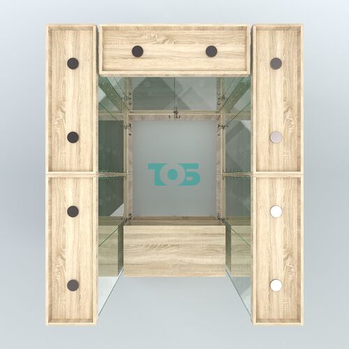 Павильон ИСТРА (глубина витрин-300мм) №1б (2, 70 кв.м)