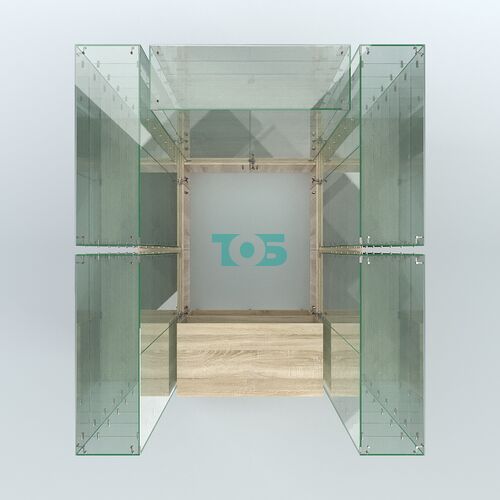 Павильон ИСТРА (глубина витрин-300мм) №1г (2, 70 кв.м)