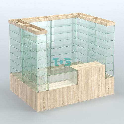 Павильон ИСТРА (глубина витрин-300мм) №2а (4, 32 кв.м)