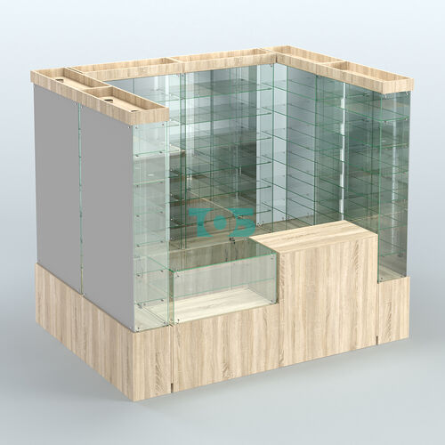 Павильон ИСТРА (глубина витрин-300мм) №2б (4, 32 кв.м)