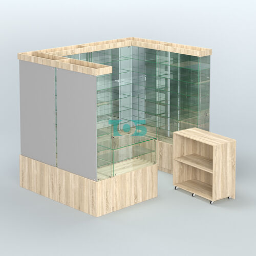 Павильон ИСТРА (глубина витрин-300мм) №2б (4, 32 кв.м)