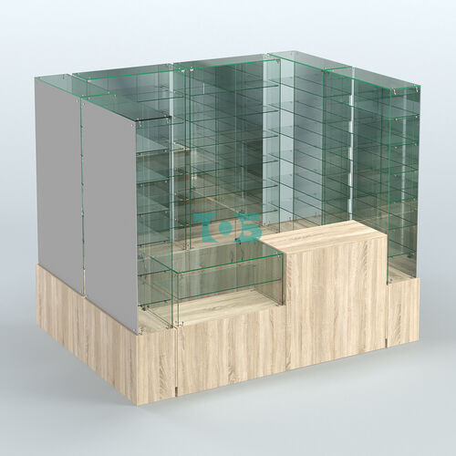 Павильон ИСТРА (глубина витрин-300мм) №2г (4, 32 кв.м)