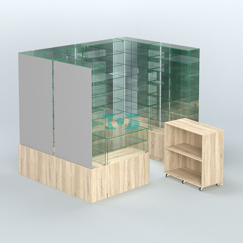 Павильон ИСТРА (глубина витрин-300мм) №2г (4, 32 кв.м)