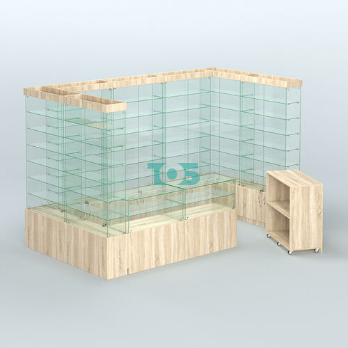 Павильон ИСТРА (глубина витрин-300мм) №3а (5, 94 кв.м)