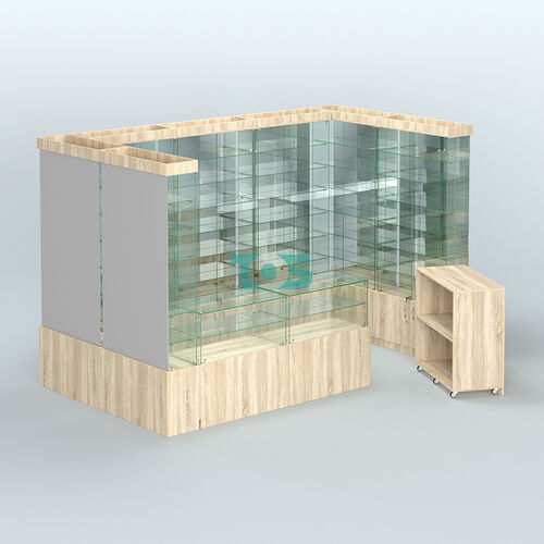 Павильон ИСТРА (глубина витрин-300мм) №3б (5, 94 кв.м)