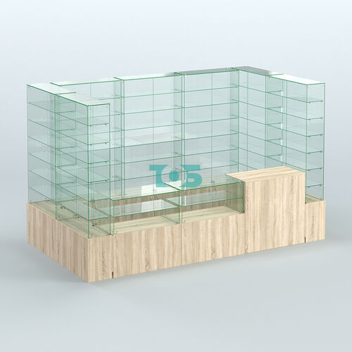 Павильон ИСТРА (глубина витрин-300мм) №3в (5, 94 кв.м)