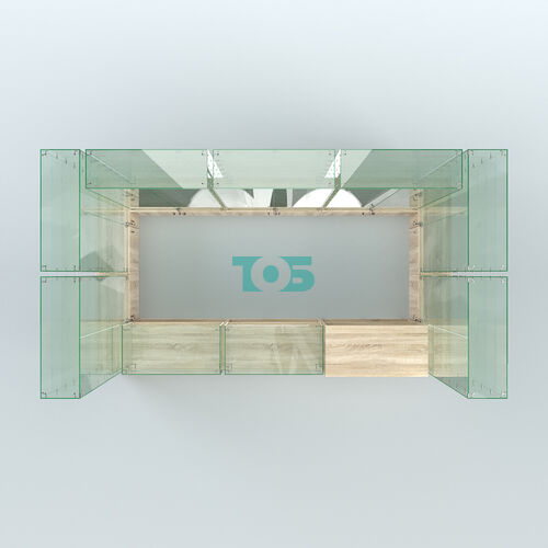 Павильон ИСТРА (глубина витрин-300мм) №3в (5, 94 кв.м)