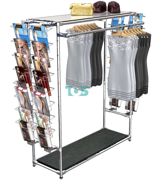 Вешало сквозное для продажи колгот и одежды TD-38-Д04 №1-4