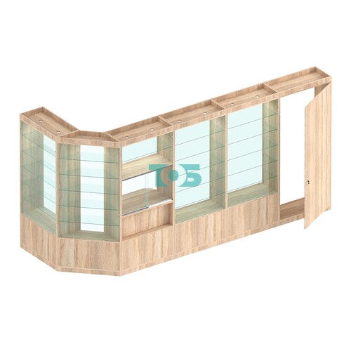 Павильон №9 из ДСП (6, 58 кв. м)