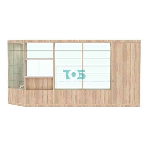 Павильон №9 из ДСП (6, 58 кв. м)