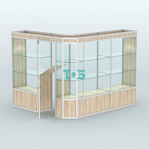 Павильон из профиля угловой №3а (5,5 кв.м)