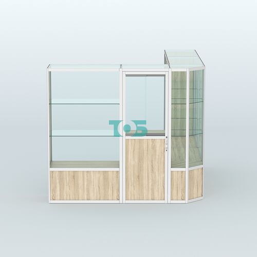 Павильон из профиля угловой №3б (5,5 кв.м)