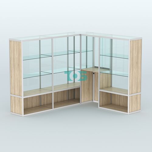 Павильон из профиля угловой №3б (5,5 кв.м)