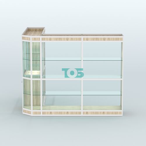 Павильон из профиля угловой №3в (5,5 кв.м)