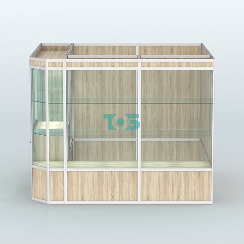 Павильон из профиля угловой №6а (5,5 кв.м)