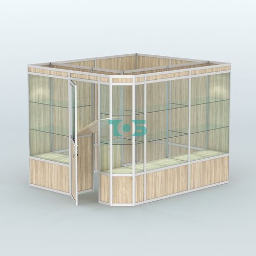 Павильон из профиля угловой №6а (5,5 кв.м)