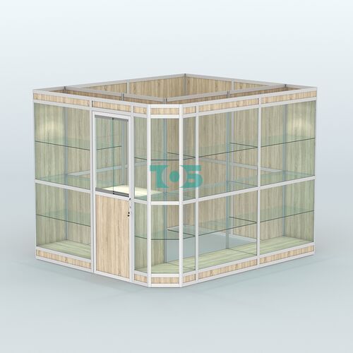 Павильон из профиля угловой №6в (5,5 кв.м)