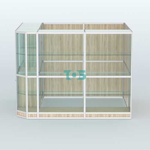 Павильон из профиля угловой №6г (5,5 кв.м)