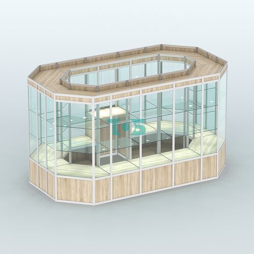 Павильон из профиля островной №5а