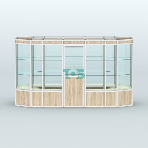 Павильон из профиля островной №5а