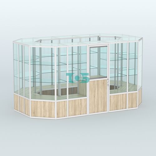 Павильон из профиля островной №5б