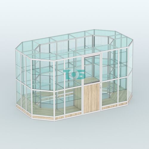 Павильон из профиля островной №5г