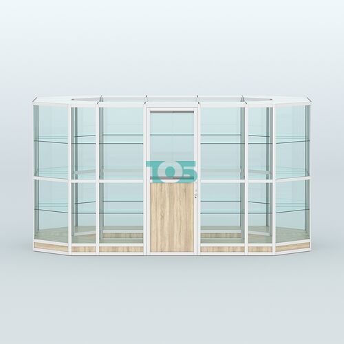 Павильон из профиля островной №5г